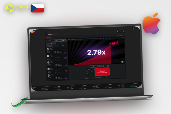 Plánování bankrollu pro Pelican Casino Aviator – zápisník s rozpisem sázek v CZK