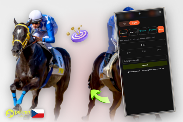 Přepočet měn CZK, EUR a kryptoměn při vkladu v Pelican Casino bez skrytých poplatků